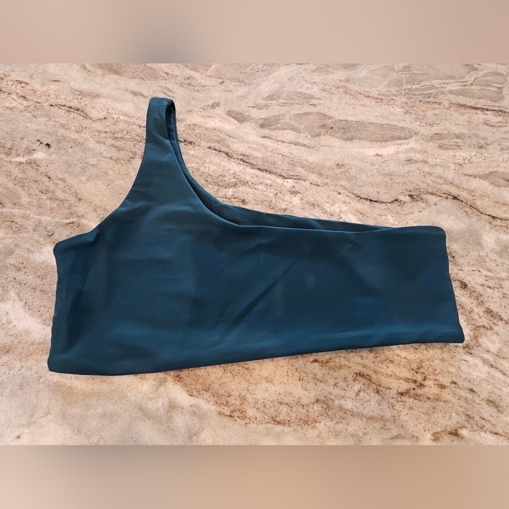 Zaful ONE SHOLDER Top Green M NWOT